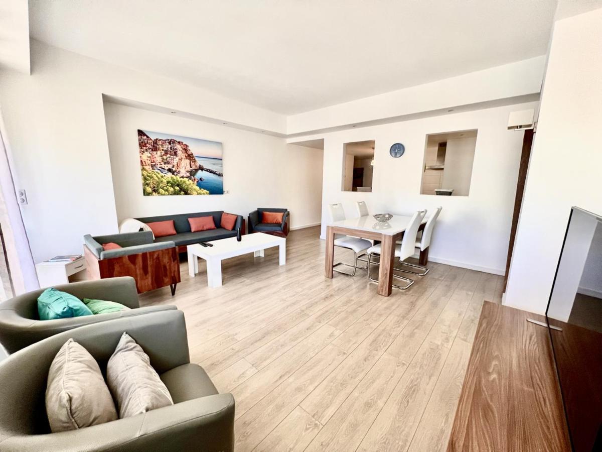 C066-Luxurious Apartment With Sea View - Канни Екстер'єр фото